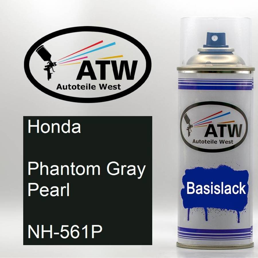 Honda, Phantom Gray Pearl, NH-561P: 400ml Sprühdose, von ATW Autoteile West.